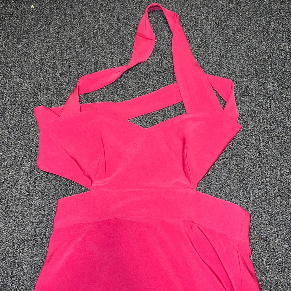 Small NBD X Naven pink cutout dress